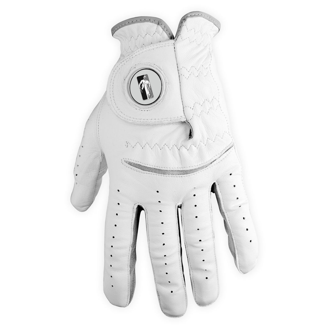 Cabretta Leather Golf Glove with Ball Marker